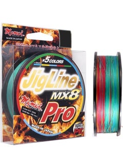 Momoi Jig Line Mx8 Pro 0,28MM 300M 24.8kg Pe3 Multicolor 