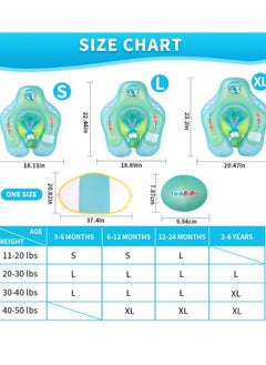 xozgdovg Baby sunscreen swim ring, size S  - Image 4