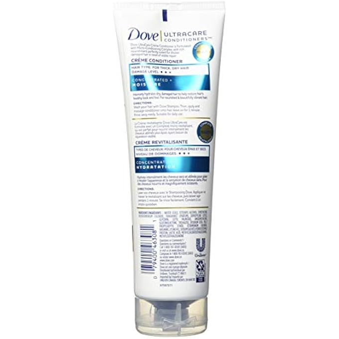 Dove ULTRACARE CRÃƑÆ’Â¨ME CONCENTRATED + MOISTURE CONDITIONER 8OZ, PACK OF 1 - Image 2