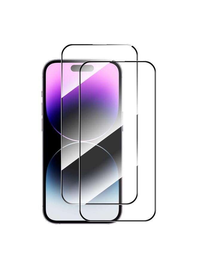 erorex For Iphone 16 Pro Max 2Pcs Full Glue High Aluminum-Silicon Tempered Glass Film - Image 1