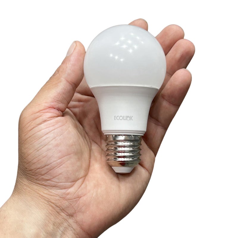 ECOLINK LED Bulb E27, 3 Pieces (White, 6500 Kelvin, 9 Watt, 950 Lumen) - Image 3