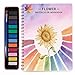 EVRSUWZ Watercolor Workbooks Beginner Watercolor Painting Kit 12 Colors Paint Set with Brush Perfect for Gifting to Spark Creativity Joy for Teens AdultsFlower - Image 2
