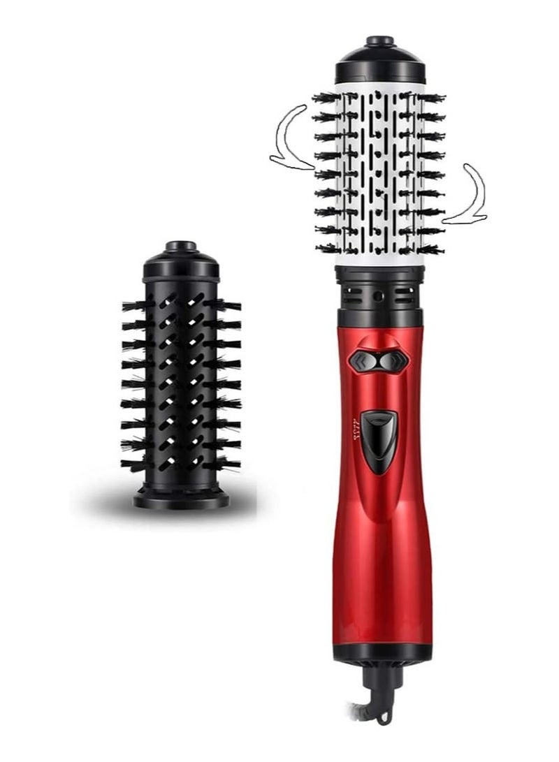 general Hot Air Comb Hot Air Dryer Comb Kit 2 in 1 Electric Rotating Hair Turning Fan with Negative Ion Brush for Hair Curling and Straightening - Image 1