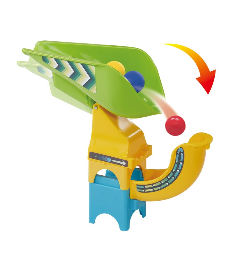 VTech Marble Rush Free Fall Vertical Set with Motorized Lift, 84 Pieces & 10 Marbles - Image 3