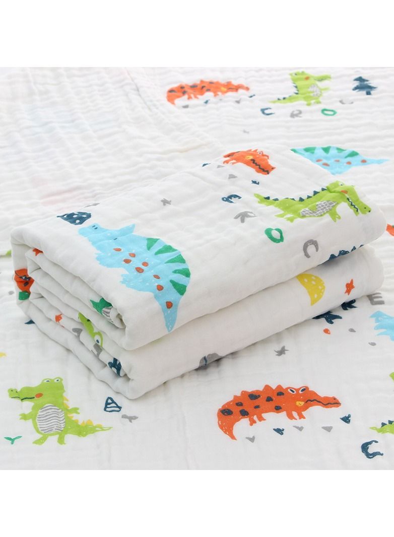 منشفة استحمام بطبعة كرتونية من القطن النقي