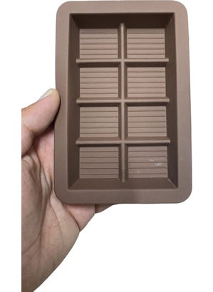 Evefix Small Size Dubai Chocolate Bar Mold Filling Peanut Cream Butter, Deep Silicone Candy Bar Molds Knafeh Stuffed Bar, Thick Chocolate Bar  - Image 2