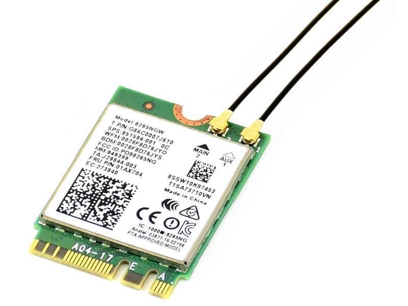 Waveshare Wireless-AC8265 Dual Mode AC8265 Wireless NIC Module for Jetson Nano Developer Kit B01/A02, Support 2.4GHz/5GHz 300Mbps/867Mbps Dual Band WiFi and Bluetooth 4.2 - Image 5