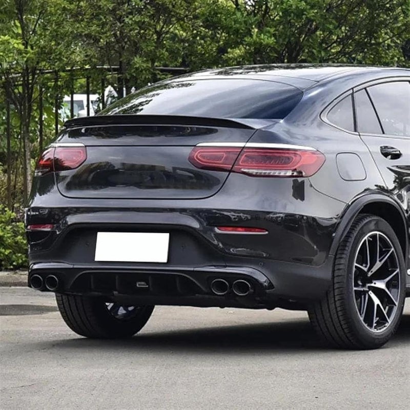 Wivplex Carbon Fiber Look Rear Spoiler for Mercedes-Benz GLC Class - Image 4