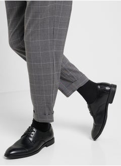 Robert Wood Embossed Texture Formal Lace Ups  - Image 5