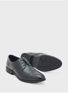 Robert Wood Embossed Texture Formal Lace Ups  - Image 3