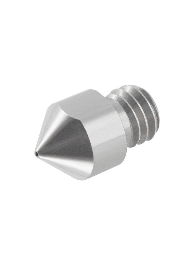 Generic - 3D Printer Parts 3pcs TC4 Titanium Alloy Nozzles 0.2/0.3/0.4/0.5mm Optional M6 Thread MK8 Extruder Nozzle for 1.75mm Filament Compatible with Creality CR-10 3 Ender-3 Pro - Image 1