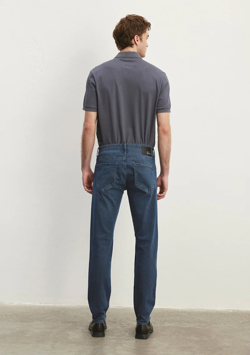 مافي Blue Jake Lux Black Vintage Indigo Blue Jean PANTS0042286546