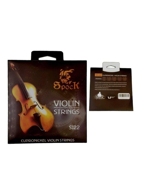 Strum Spock Violin Strings - Metal