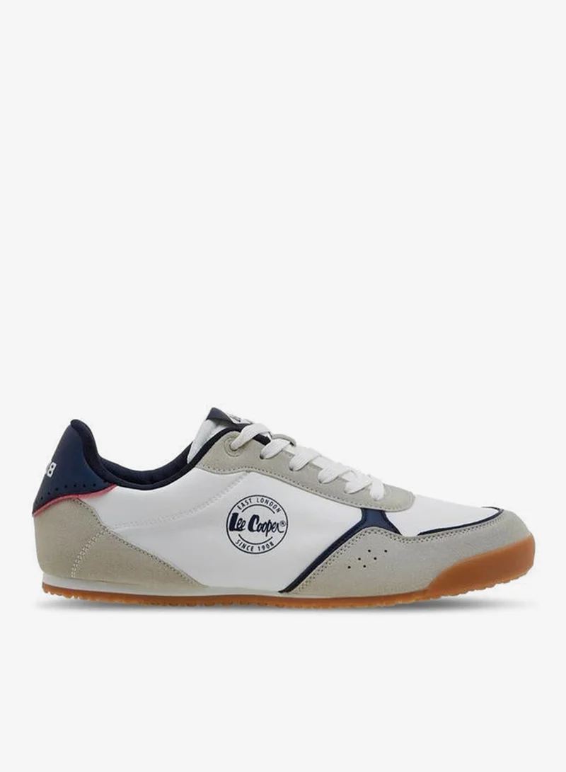 Lee Cooper WHITE Men Lace-Up Ortholite Sneakers for Men | Best Price UAE
