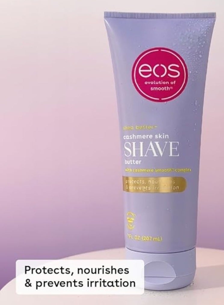 EOS Cashmere Skin Shave Butter Protects nourishes & Prevents Irritation 7 FL OZ. (207 ml) - Image 5