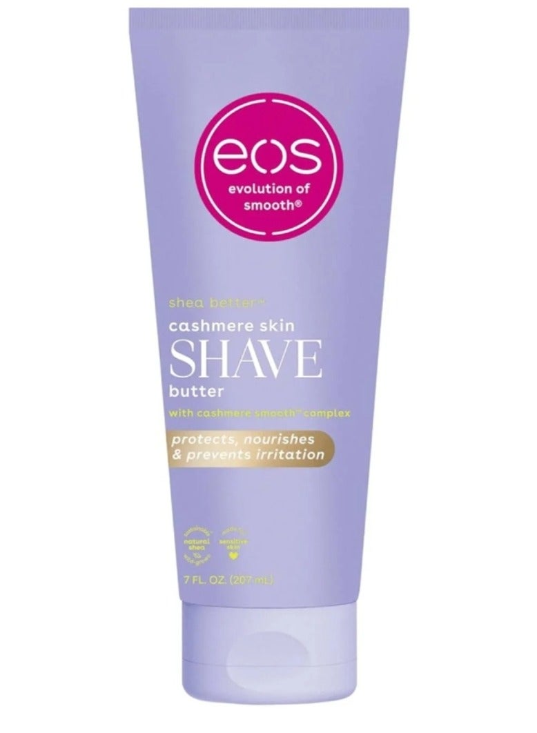 EOS Cashmere Skin Shave Butter Protects nourishes & Prevents Irritation 7 FL OZ. (207 ml) - Image 1