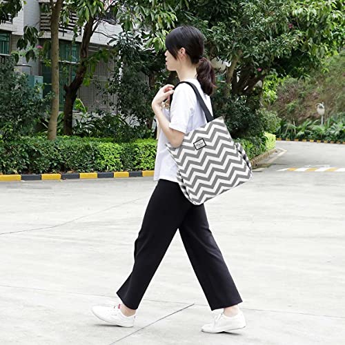 Kamo Floral Tote - Stylish Shoulder Bag for Women - Casual Shopping & Travel Foldaway Handbag - Image 2