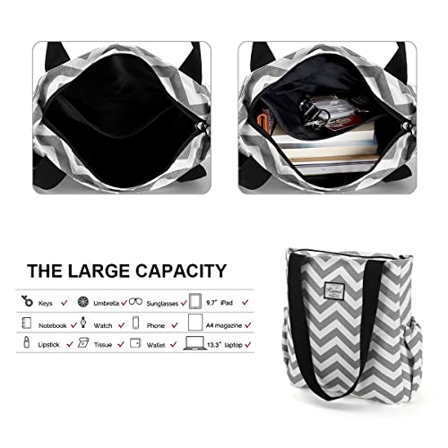 Kamo Floral Tote - Stylish Shoulder Bag for Women - Casual Shopping & Travel Foldaway Handbag - Image 5