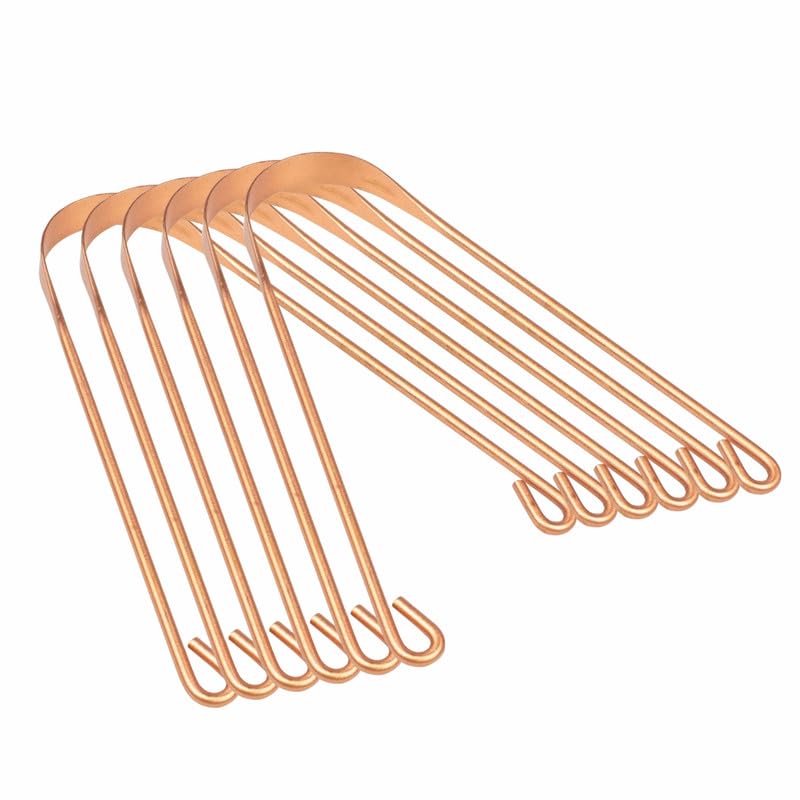 ROLIMOLI Sensitive Copper Tounge Cleaner for men and women Adult Remove the plague from the tongue Fresh Breath all type tongue cleaner Pack of 6 - Image 1