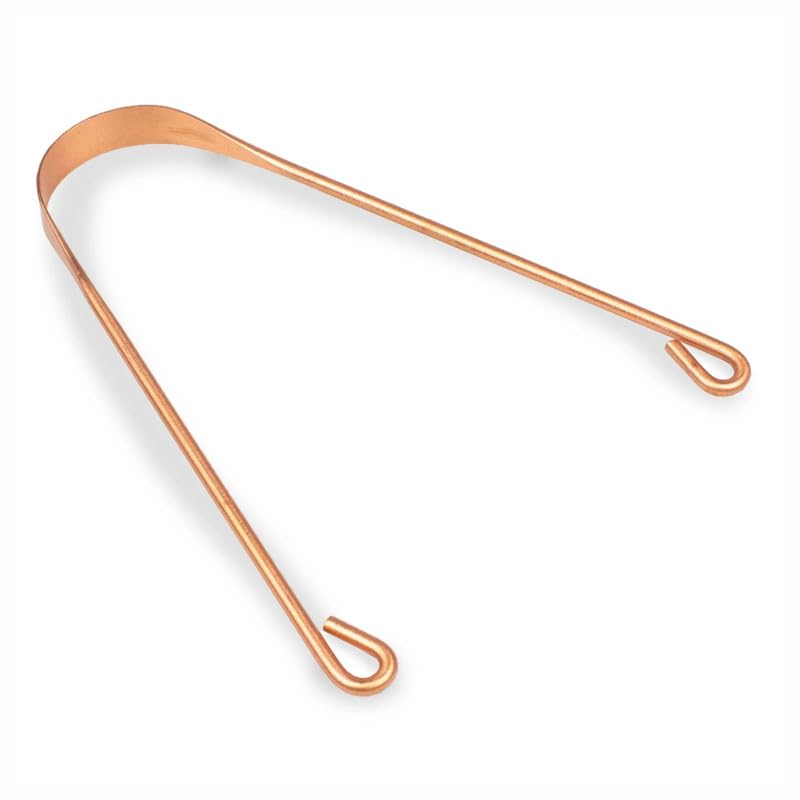 ROLIMOLI Sensitive Copper Tounge Cleaner for men and women Adult Remove the plague from the tongue Fresh Breath all type tongue cleaner Pack of 6 - Image 2