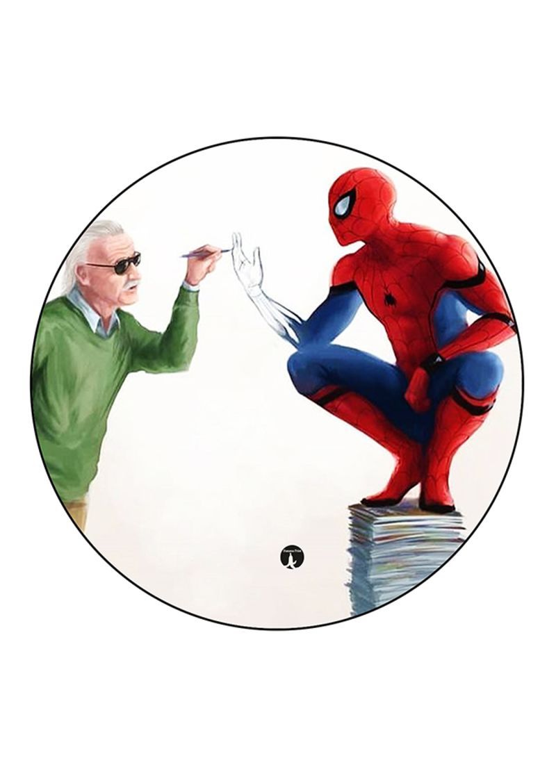 Spiderman Printed Mouse Pad  Multicolour