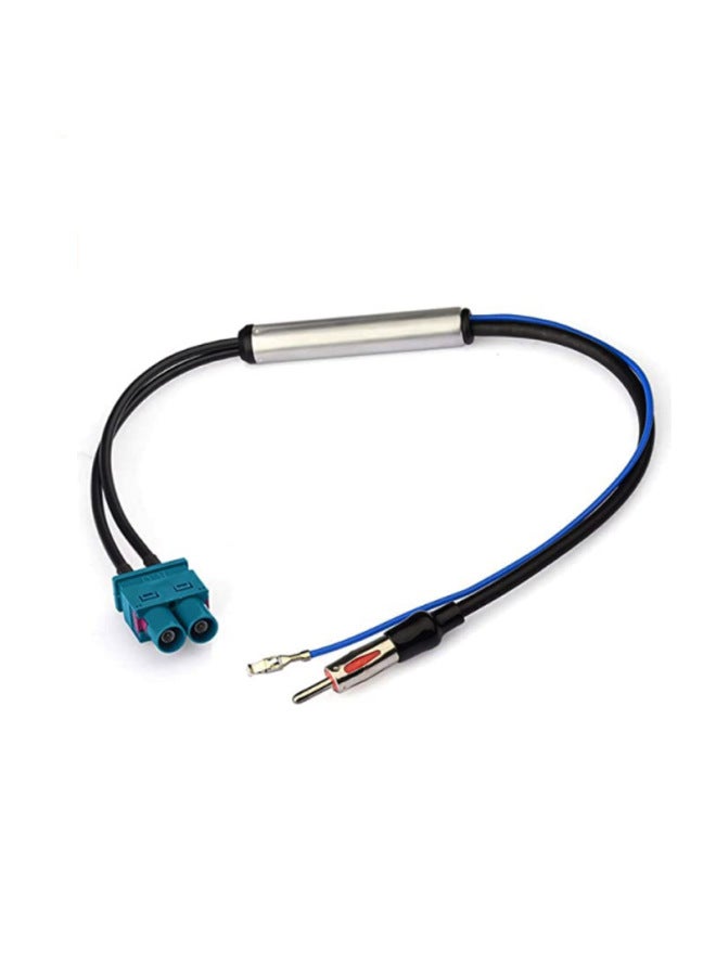 Car Antenna Dual Fakra Male Head Din Extension Cable Amplifier Fm Radio Reception Vehicle Mounted Digital Computer Cable-Line Length:30cm - Image 4