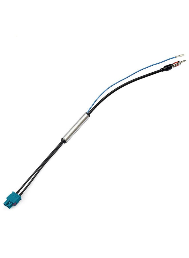 Car Antenna Dual Fakra Male Head Din Extension Cable Amplifier Fm Radio Reception Vehicle Mounted Digital Computer Cable-Line Length:30cm - Image 2