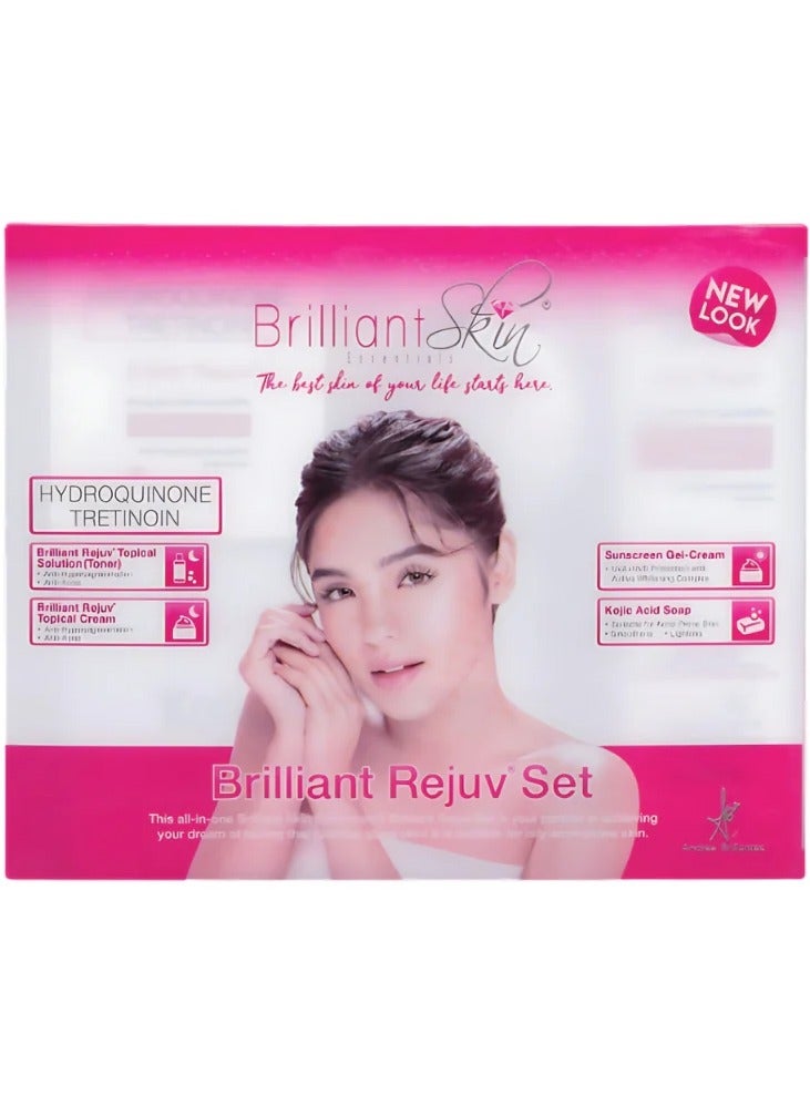 بريليانت سكين مجموعة تجديد بشرة الوجه بريليانت شفاف - Image 1