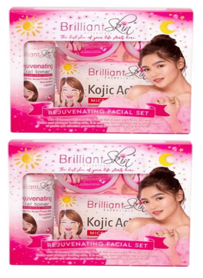 Brilliant Skin Two Pieces Of Brilliant Skin Rejuvenating Facial Set Clear  - Image 1