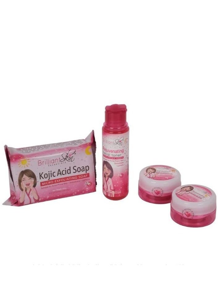 Brilliant Skin Two Pieces Of Brilliant Skin Rejuvenating Facial Set Clear  - Image 2