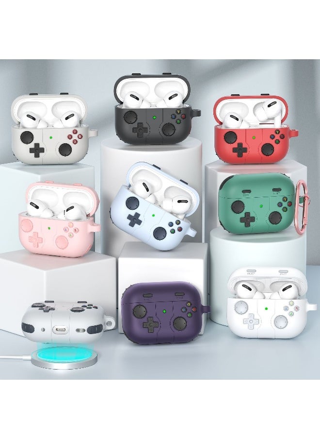 Generic - Fashion Silicone Game Console Protective Case Cover for Apple AirPods Pro/Pro2 for Men Women - Image 1