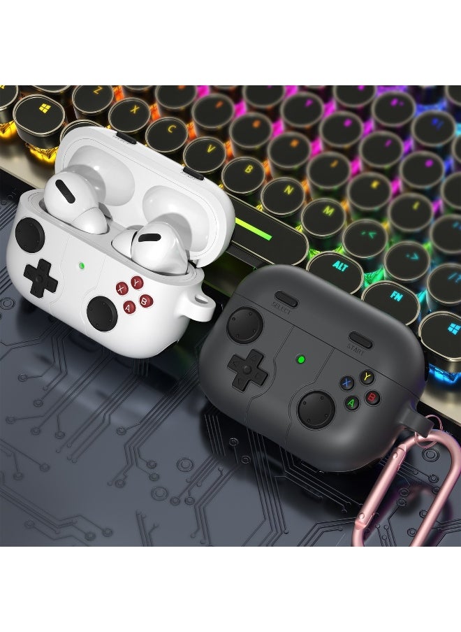 Generic - Fashion Silicone Game Console Protective Case Cover for Apple AirPods Pro/Pro2 for Men Women - Image 1