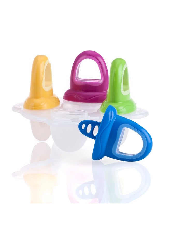 Nuby Nuby Garden Fresh Fruitsicle Frozen Pop Tray,Multicolored 1set 4 handle  - Image 1