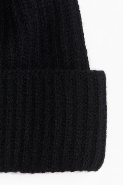 اتش اند ام Ribbed Wool-Blend Hat