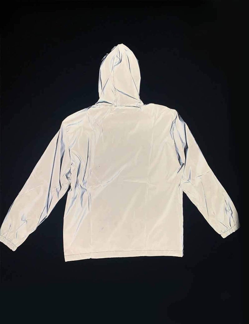 TR جاكيت TR للرجال من 3M عاكس فائق السطوع، رمادي، كبير - Image 3