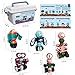 TEMI Magnets Robot Toy for 3 4 5 6 7 Year Old Boys  Transform Toys Planet Magnet Building Toys Stacking for Toddler Learning Educational Christmas and Birthday Gifts for Kids Ages 37 - Image 4
