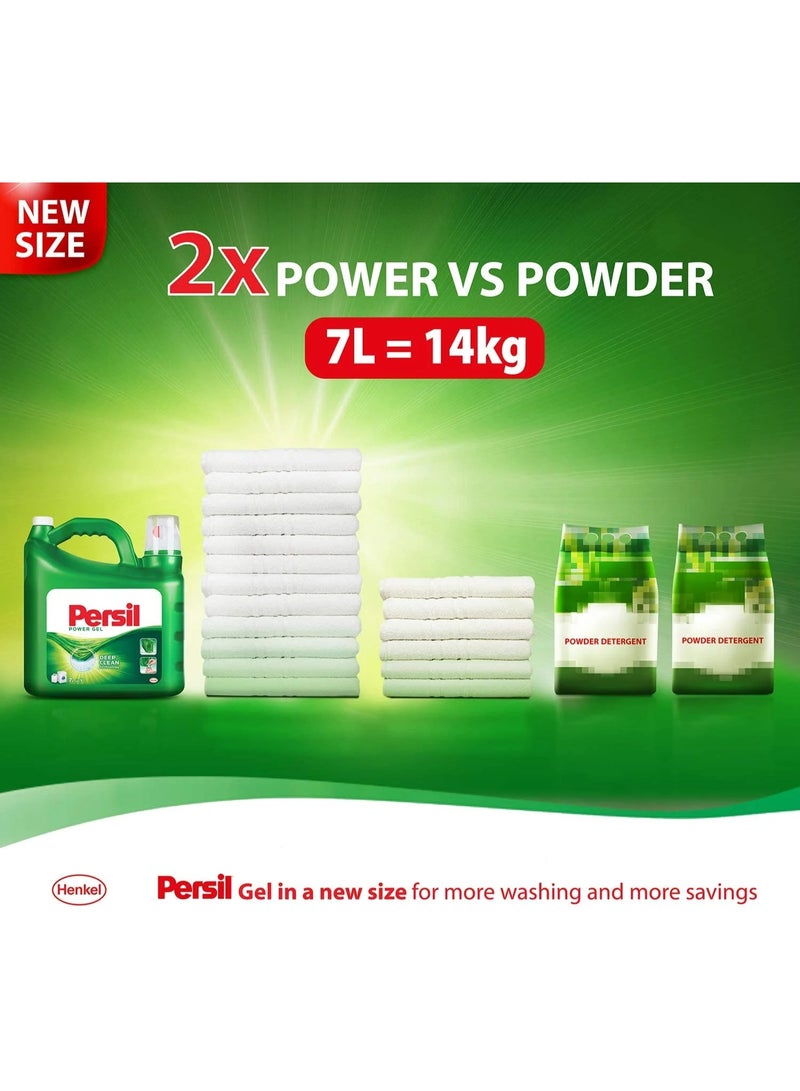 Persil Low Foam Gel Laundry Detergent 7L – Powerful Stain Removal & Freshness - Image 3