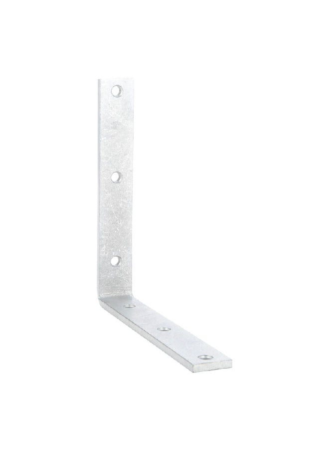 ACE Galvanized Steel Inside L Corner Brace Silver 8 x 1-1/4 Inch 5290788 