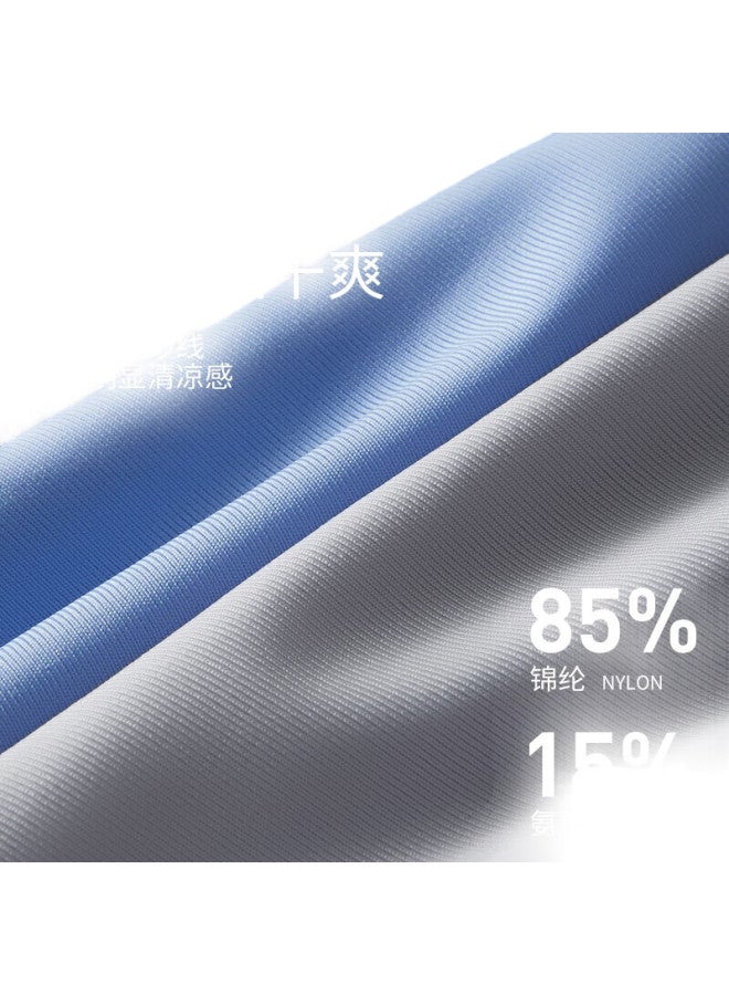 PLAYBOY Ice Silk Underwear For Men, Spring And Summer, 10A Grade Antibacterial Breathable, Large Size Boxer Briefs - Image 3