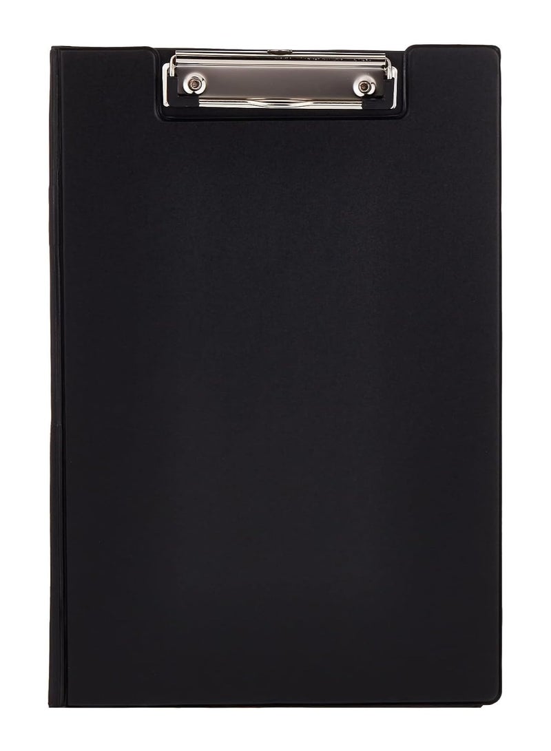 MARKQ [Black] Foldable Clipboard Book Type [32x23cm] – Portable & Durable Writing Board for Office & School - Image 1