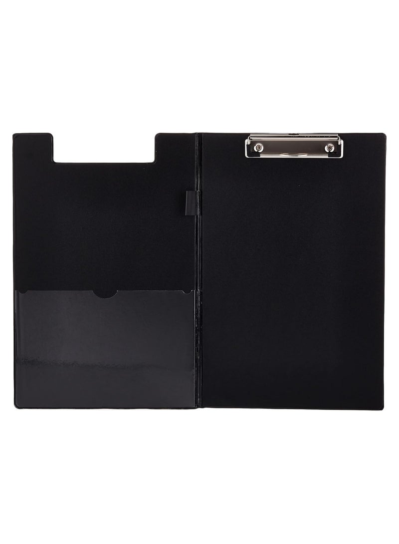 MARKQ [Black] Foldable Clipboard Book Type [32x23cm] – Portable & Durable Writing Board for Office & School - Image 5