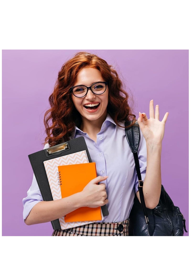 MARKQ [Black] Foldable Clipboard Book Type [32x23cm] – Portable & Durable Writing Board for Office & School - Image 2