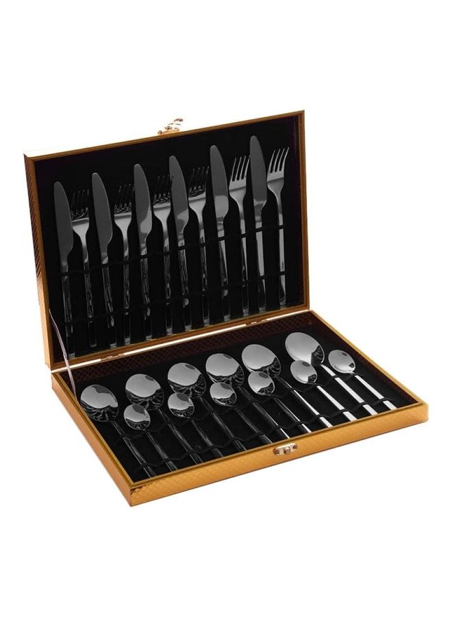 NIBEMINENT 24-Piece Cutlery Set Multicolour - Image 1