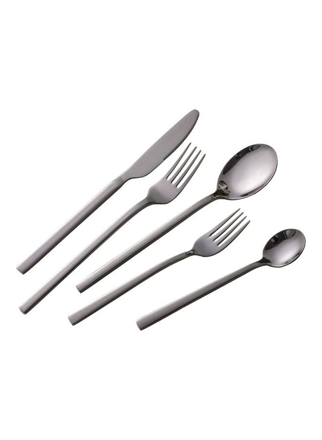 NIBEMINENT 24-Piece Cutlery Set Multicolour - Image 2