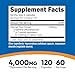 Nutricost Valerian Root 4000mg Equivalent from 1000mg of 41 Extract Per Serving 120 Capsules for 60 Servings Per Bottle Vegetarian GMO Free and Gluten Free - Image 4