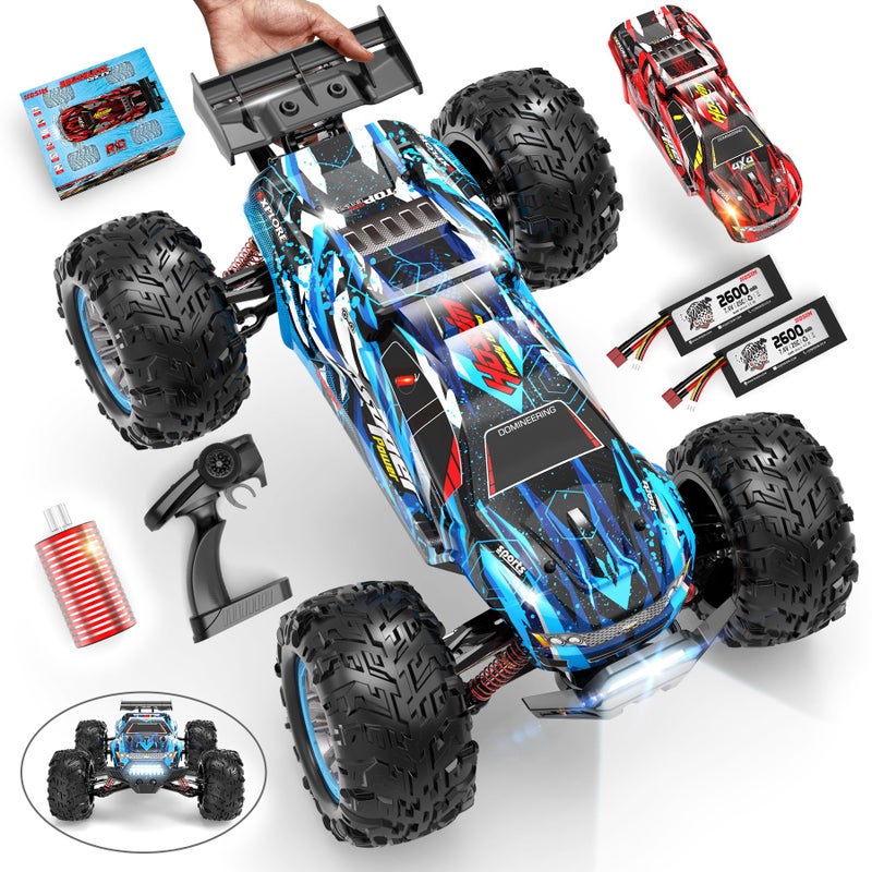 Hosim Brushless RC Cars, 1:10 68+ KMH High Speed Remote Control Car for Adults Boys, 4X4 All Terrains Waterproof Off Road Hobby Grade Large Fast Racing Buggy Toy Gift Monster Trucks - Image 1