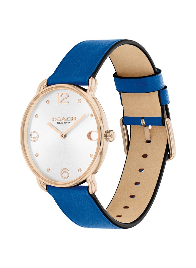 COACH Women's Analog Round Shape Leather Wrist Watch 14504203 - 36 Mm - Image 2
