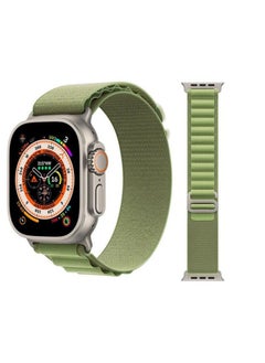 Generic 3Pack for Apple Watch Alpine Loop Band 49mm/45mm/44mm Nylon Woven Sport Strap Compatible with iWatch Series 8/Ultra/7/SE/6/5/4/3/2/7 White/Green/Orange  - Image 4
