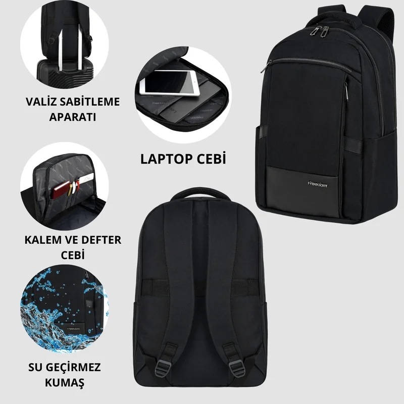 Çantaland Freedom 15.6" - 16.1" Notebook Computer Laptop Backpack, Daily Backpack