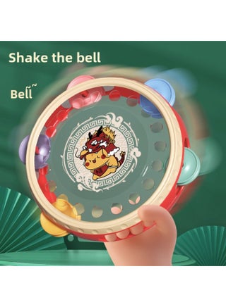 Table Game Toy National Dynasty Baby Hand Rattle Orff Tambourine For Newborn Babies Over 6 Months Educational Early Education-Color: Orff Hand Shake Rattle Drum - pzsku/Z47707DB0F0DED6E9E2EDZ/45/1746225018/015a107e-d6db-4a83-abd3-94014ee91685